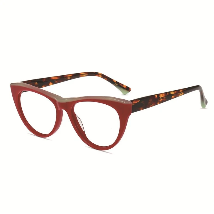 Cat-Eye-Brille aus Acetat