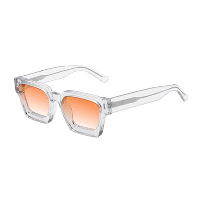 Quadratische Sonnenbrille mit Farbverlauf